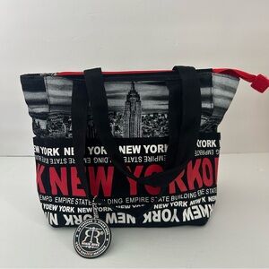 Robin Ruth 2002 New York canvas shoulder bag